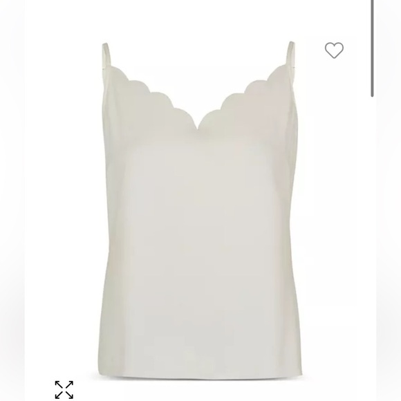 Ted Baker Siina Scalloped Camisole Top size 2 - Picture 4 of 8